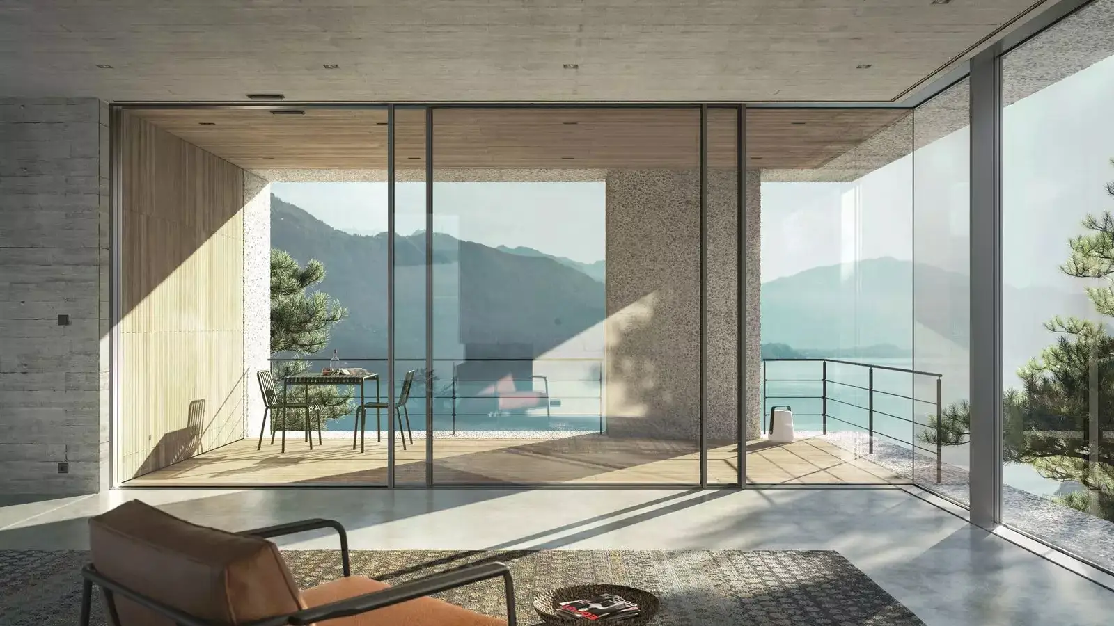 Okna tarasowe Łódź Produkcja i montaż okien przesuwnych i ponoszono-przesuwnych Aluminium Zdjęcie poglądowe nr.4