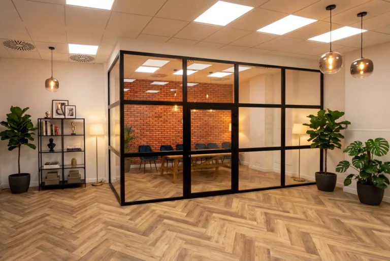 Szklane ścianki działowe Łódź