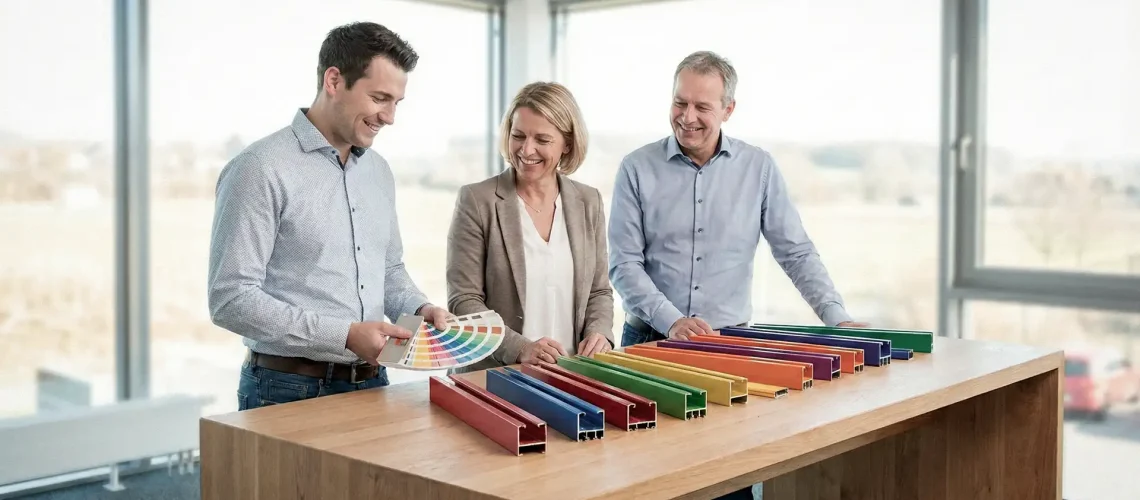 kolory aluminiowych profili Rał stolarka aluminiowa Łódź